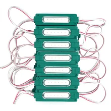 20 шт 2 Вт Крытый открытый коммерческий рекламный водонепроницаемый энергосберегающий автомобиль экологически чистый легко установить светодиодный модуль