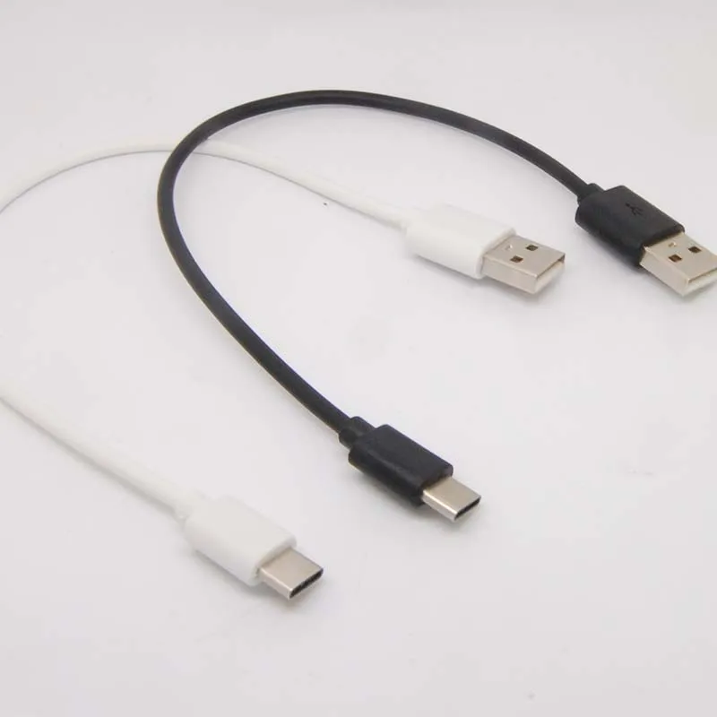 Короткий USB 3 1 кабель Type C конвертер адаптер внешний аккумулятор для телефона