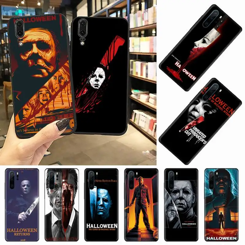 

Halloween The Curse Of Michael Myers Phone Case For Huawei honor Mate P 9 10 20 30 40 Pro 10i 7 8 a x Lite nova 5t