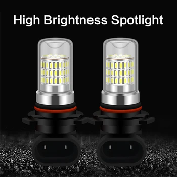 

New LED H16 H10 H11 H8 Fog Light 9006 HB4 Auto Bulb 880 881 50W LED Bulb Car Daytime Running Light DRL Lamp 6000K Car Lamp