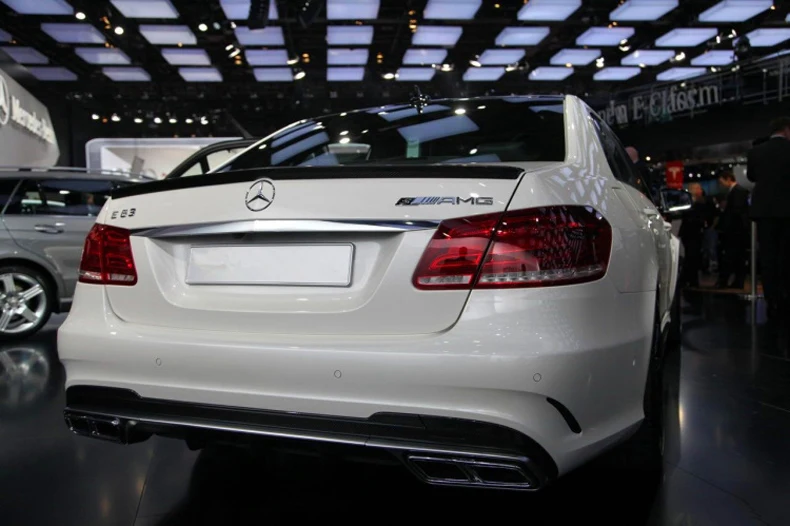 Спойлер из АБС пластика для Mercedes Benz W212 E320LE260LE300LE63 заднее крыло автомобиля спойлер