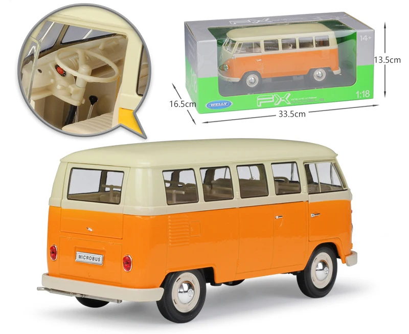 Автомобильный симулятор WELLY Diecast 1:18 высокая масштаб Ретро модель автомобиля 1963
