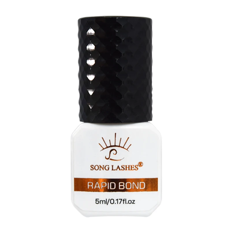 SONG LASHES  Fast Dry 0.5-1s Eyelash Extension  Glue 5ml 10 ml  Black Lashes Mink Eyelashes Exrension Adhesive