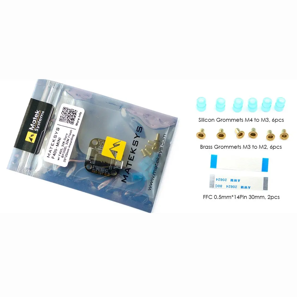 

F4 F405 Mini Flight Controller with OSD 32K Gyro 32M Flash BEC for RC Drone FPV Racing Quadcopter Accessories
