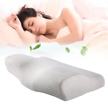 

50*30*10cm Sleeping Neck Protection Slow Rebound Pillow Memory Foam Pillow Creative Comfortable Health Cervical Pillow Office