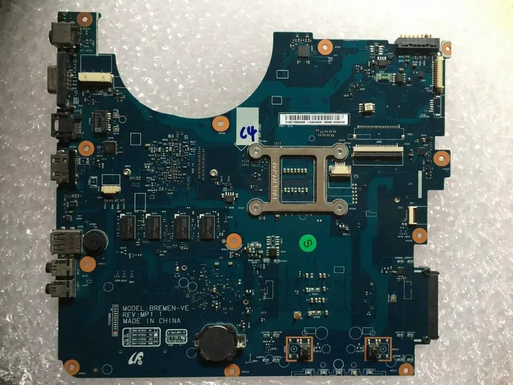 BA92-06596A BA92-06596B BA41-01353A для samsung NP-R540 R540 Материнская плата ноутбука HM55 HD4500 тестирование Гарантия 60 дней