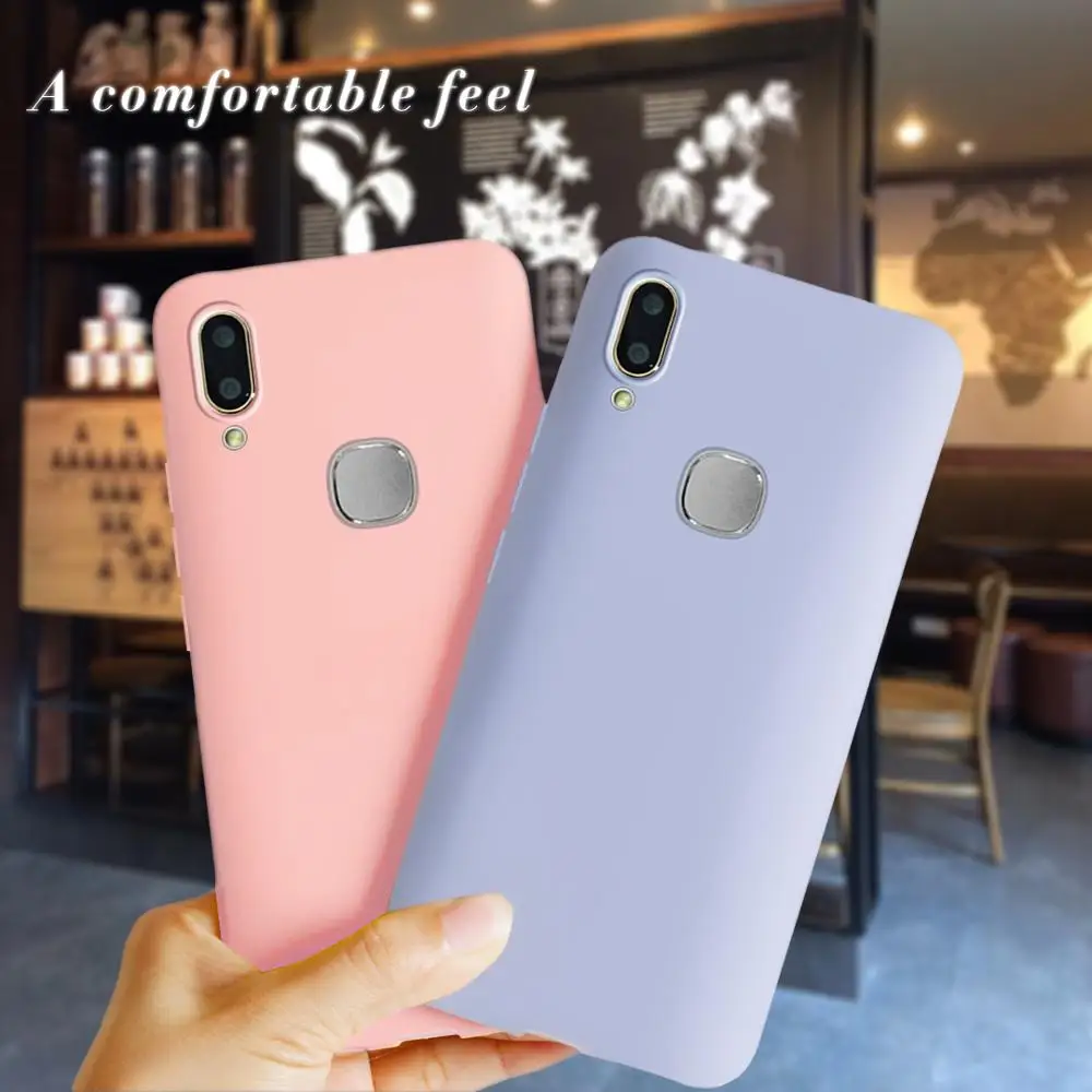 Vibrant Matte Silicone Phone Case - Soft TPU Back Cover