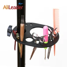 Alileader Professional Wig Making Multifunction Wig For Hairdresser Porous Wig Tray Use With Tripod Hairdressing Tools
