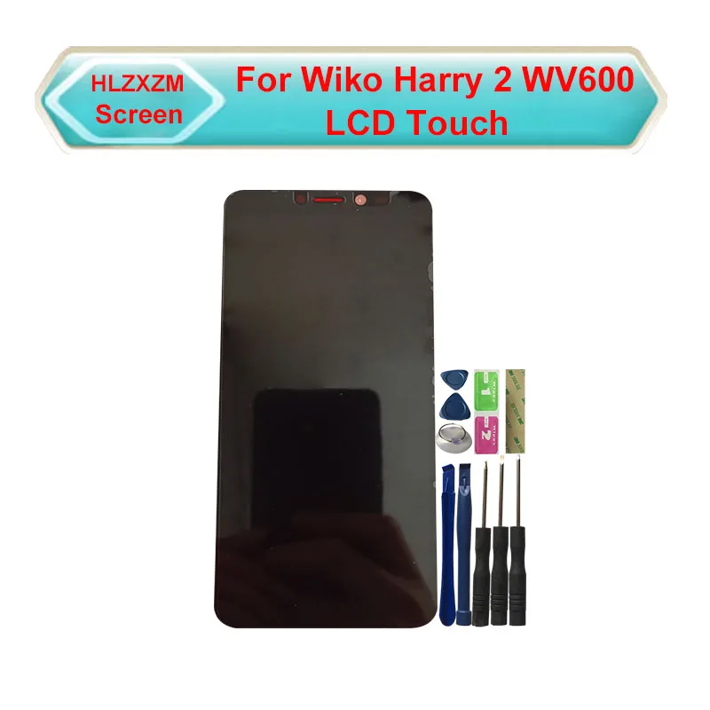 

For Wiko Harry 2 WV600 LCD Display With Touch Screen Digitzer Assembly Replacement With Tools