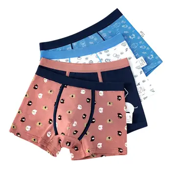 

Elephant Cartoon Boy Underwear Boxer Graphic Boy Cotton Underpanties Child Clothes for 3 4 6 8 10 12 14 Years Old Oku203019