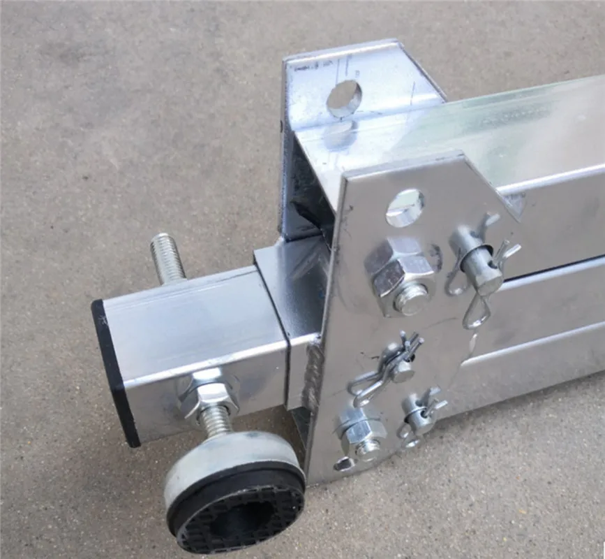US $188.85 Galvanized Outside outside installation lifting tool crane folding selflocking manual winch assembly air conditioner