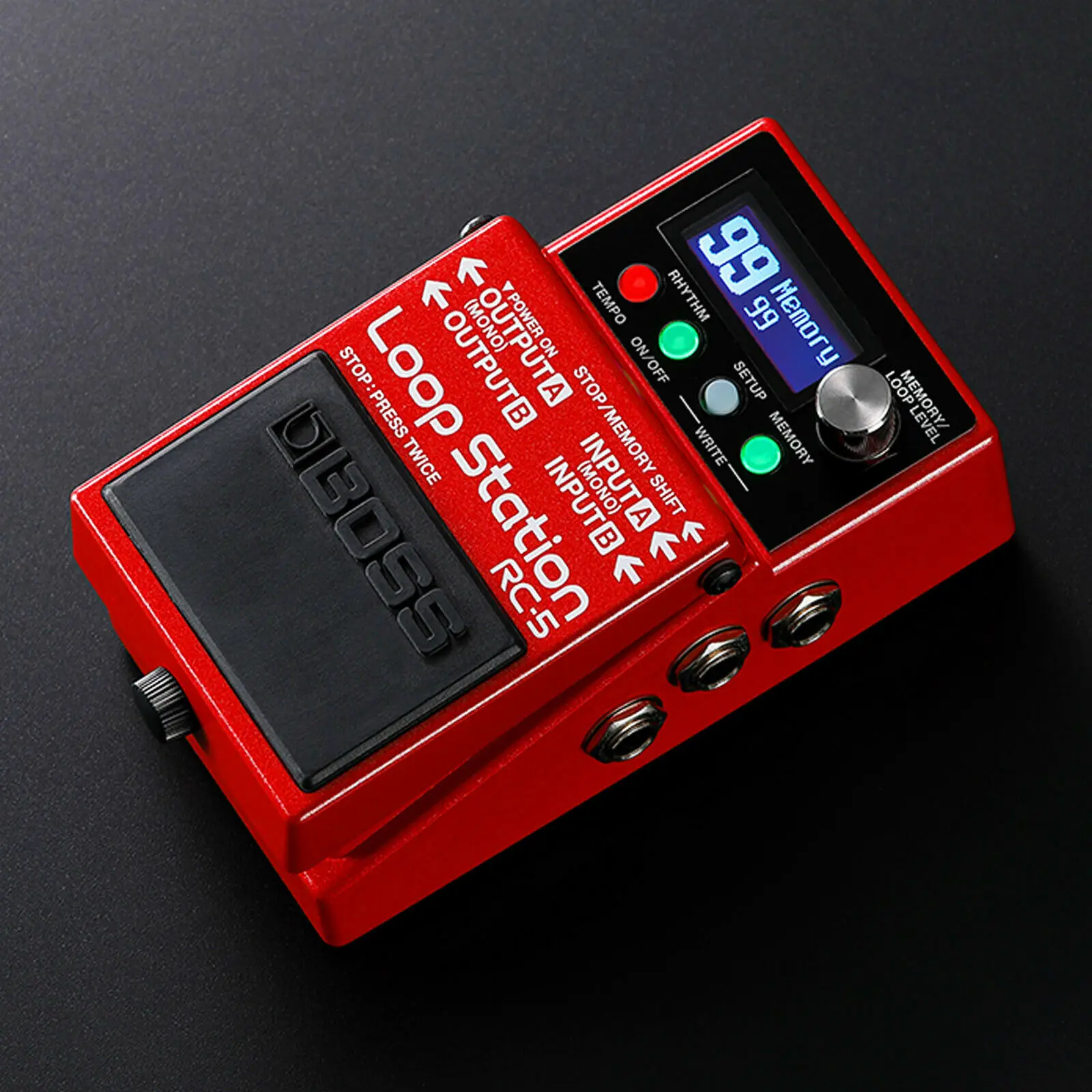 柔らかい boss RC-1 Loop Station BK ブラック ループステーション