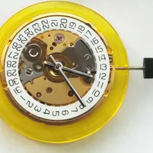 Тяньцзинь делает механическое автоамтическое движение клон ETA 2824 движение отображение даты подходит для мужских часов золото 2824