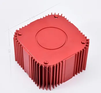

Size W140 H140 L83 All aluminum alloy transformer cover all aluminum alloy cover Red cover