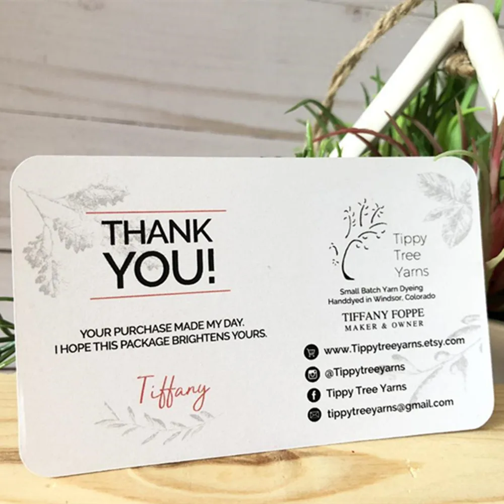 

Открытки с благодарностью на заказ, визитки, индивидуальные визитки, визитные карточки с индивидуальным текстом, карточки с соцсетями