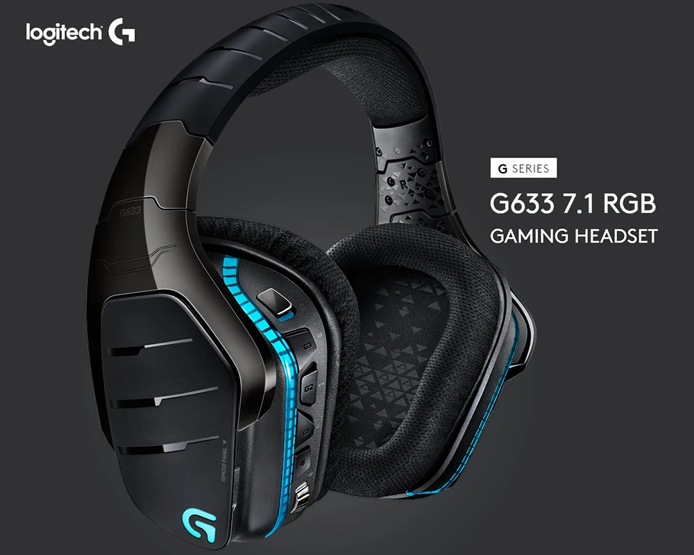 Logitech G633 7.1 Gaming Headset 40mm 