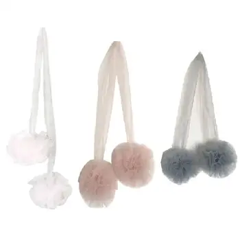 

Summer Romantic Princess Chiffon Canopy Tent Mosquito Net Nordic Style Mosquito Net Ball Girls Kids Room Decoration