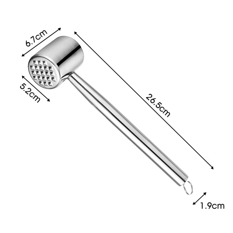 Молоток для мяса из нержавеющей стали, молоток для мяса, домашний молоток для говядины