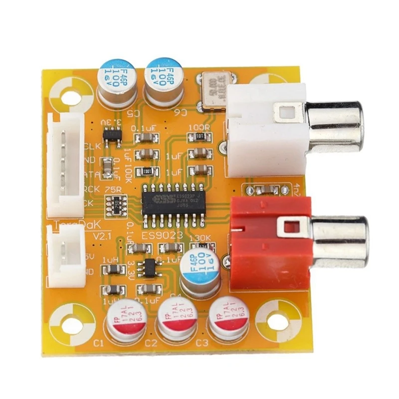 Sabre Es9023 аналоговый I2S 24 бит 192 кГц декодер плата модуль для Raspberry Pi|Комплекты умного