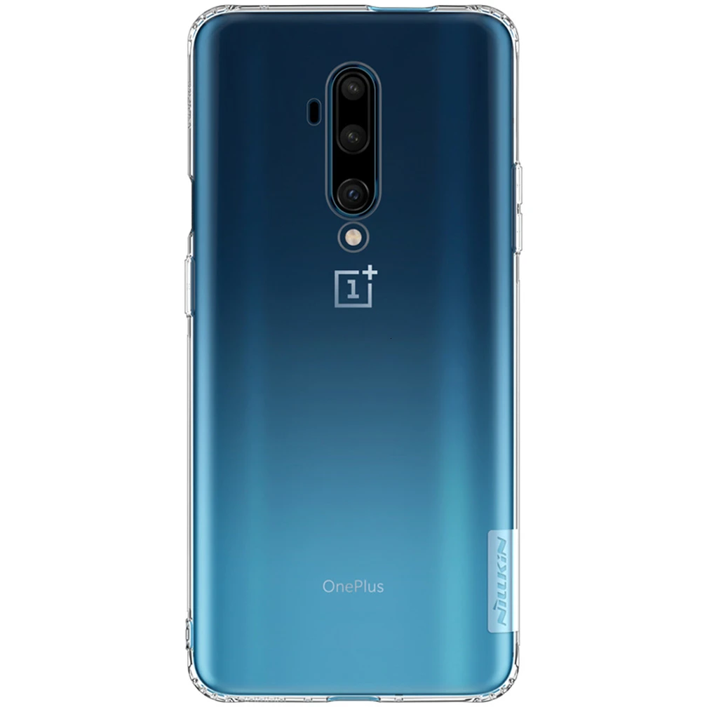 White Для Oneplus 7T Pro чехол Nillkin Nature TPU чехол прозрачный мягкий кремний противоударный задний Чехол для Oneplus 7T корпус Чехол - Цвет: White