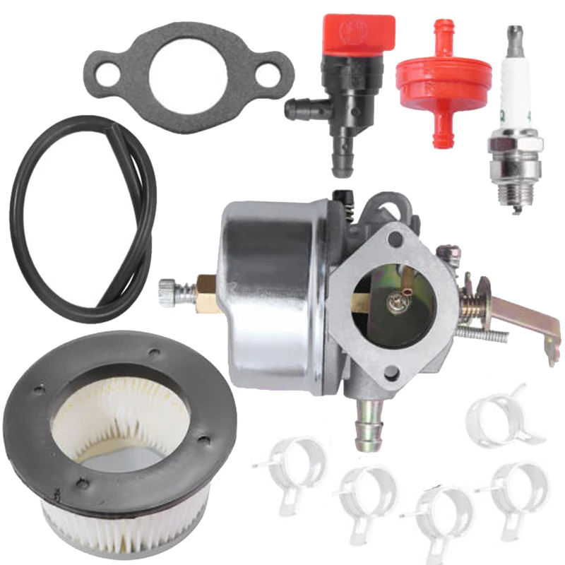

Carburetor Air Filter 30727 Replacement Kit For Tecumseh H30 H50 H60 HH60 Troy Bilt Chipper VAC