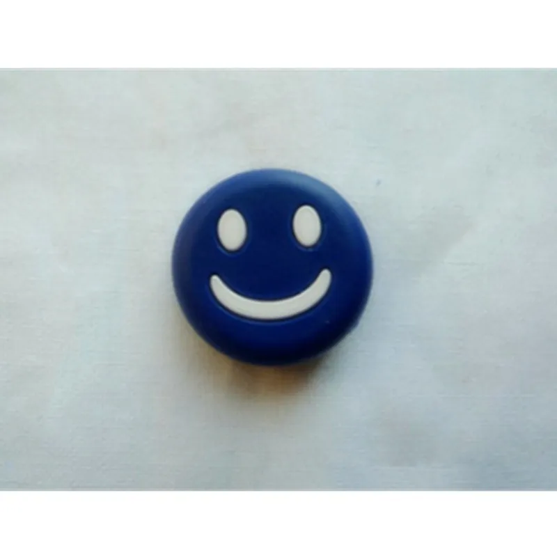 Blue smile 1 шт. противоскользящие Мультяшные амортизаторы вибрационные амортизаторы теннисные ракетки аксессуары для амортизаторов - Цвет: Blue smile