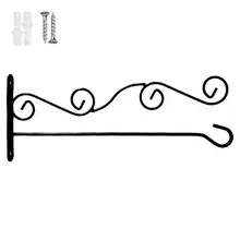 Садовая настенная подставка для флага, устойчивая к атмосферным воздействиям металлическая подставка для флага, садовая настенная вешалка для двора # 4O Садовая настенная подставка для флага, устойчивая к атмосферным воздействиям металлическая подставка для флага, садовая настенная вешалка для двора # 4O