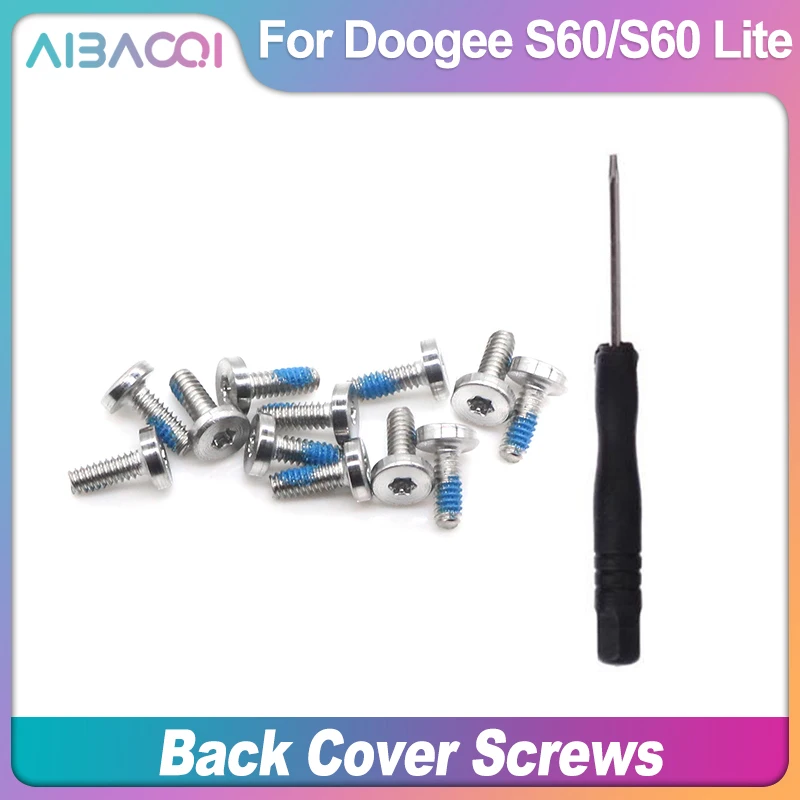 Новый оригинальный чехол для аккумулятора Doogee S60 защитный задняя крышка + винты 5 2