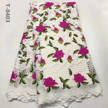 

Africain 2019 fabric french lace for evening dress 2020 high quality cord lace fabric nigeria guipure embroider fabric