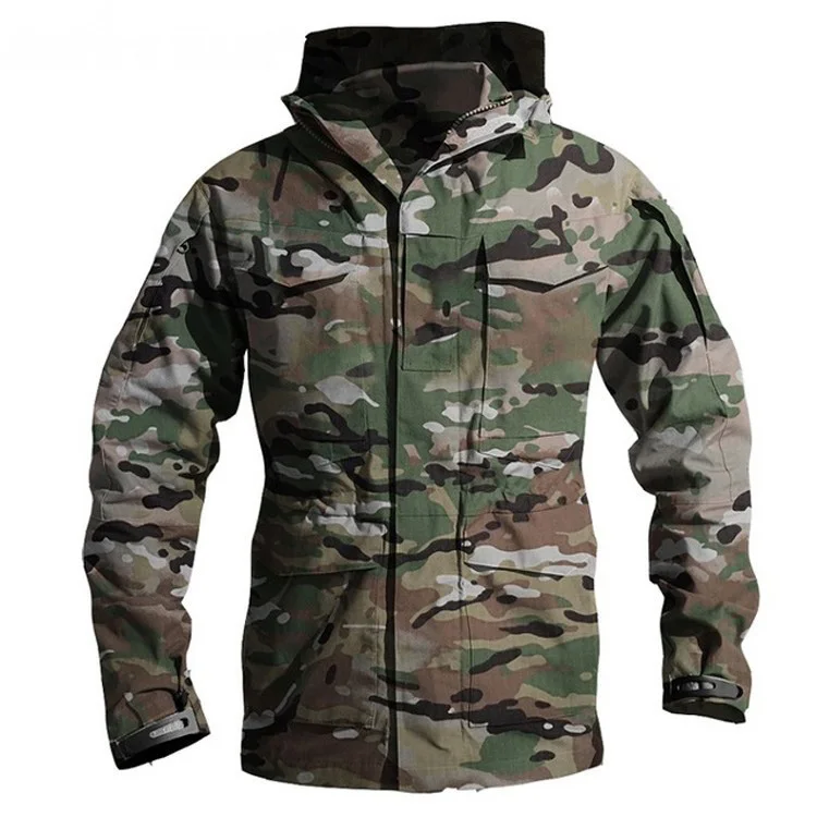77CIty Killer Army военная куртка ветровка верхняя одежда Боевая Водонепроницаемая с капюшоном Полевая куртка тактическая одежда стойкие пальто - Цвет: CP