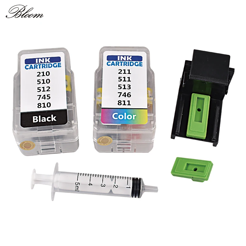 Cartucho de tinta compatible con canon PIXMA, kit de recarga inteligente PG  510 511, IP2700, IP2780, IP2880, MP240, 250, 260, 270, 280, 480|Cartuchos  de tinta| - AliExpress