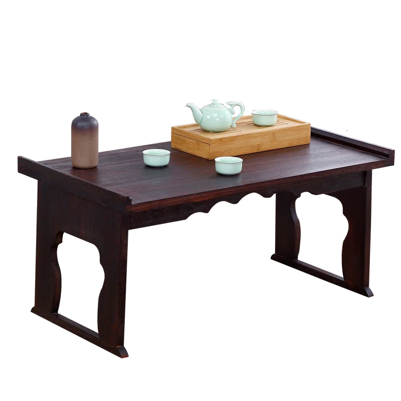 Tatami Table Small Tea Table Japanese Style Burning Tung Tree