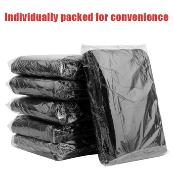 

Trash Bags Black 50pcs Heavy Duty Liners Strong Thick Rubbish Bags Bin Liners DC112