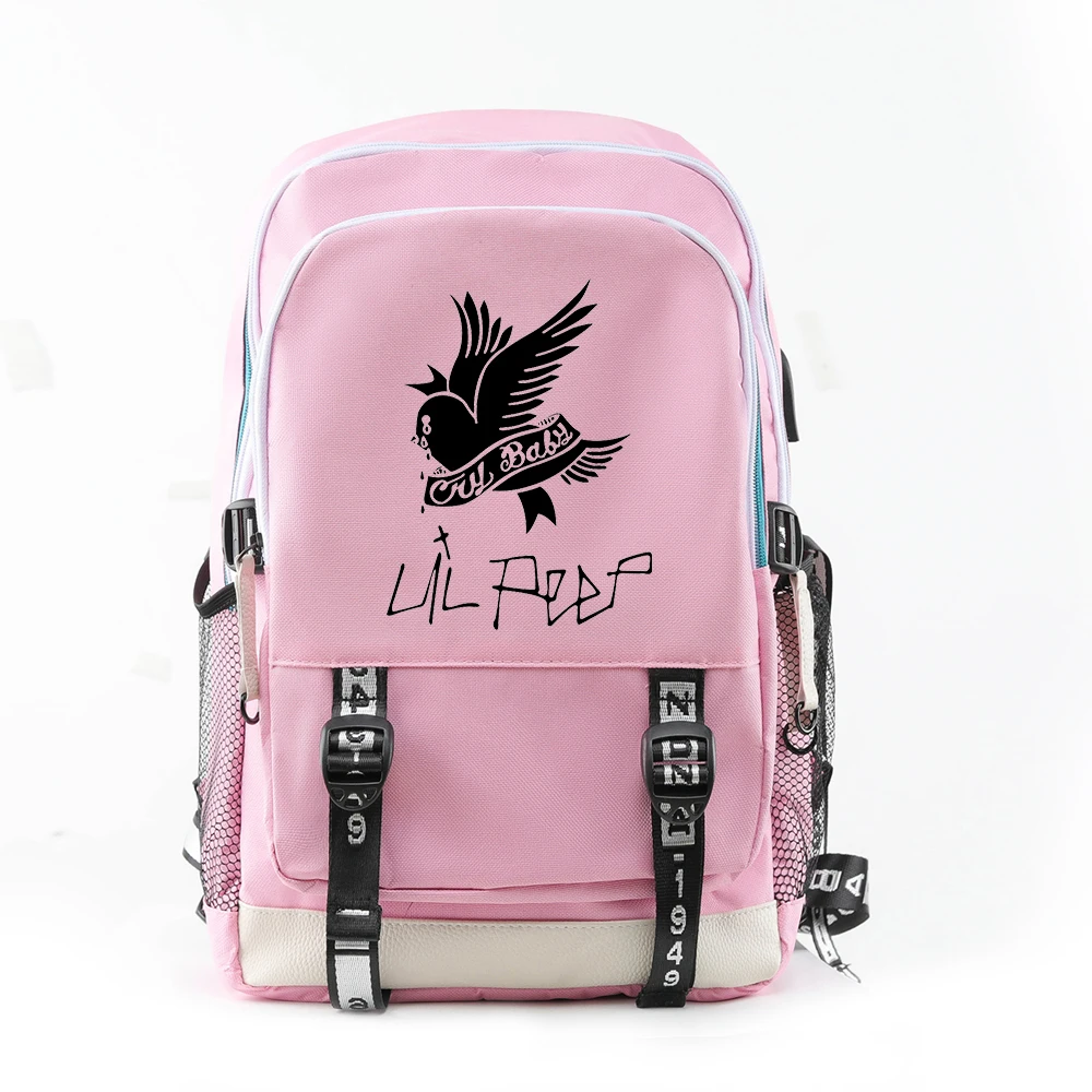 Горячая Lil открытый рюкзак модный дизайн школьные рюкзаки для подростков девочек студенческие сумки USB многофункциональная дорожная сумка для ноутбука