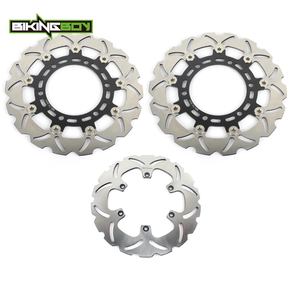 BIKINGBOY для KTM 950 LC8 Adventure 02-06/S 04-06 990 Adventure S 06-08 990 Super Enduro R Передние Задние тормозные диски роторы