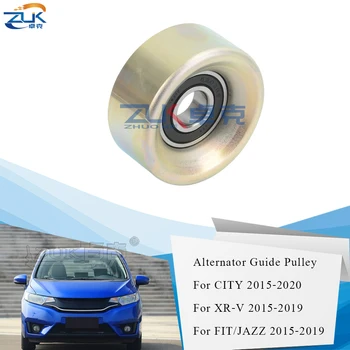 

ZUK Belt Tensioner Idler Pulley For Honda FIT JAZZ GK5 2015 2016 2017 2018 2019 For HRV CITY GREIZ GIENIA 31180-5R7-A01 For L15B