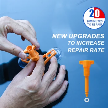 

Car Window Glass Crack Chip Resin Windscreen Windshield Repair DIY Tool Kit Set