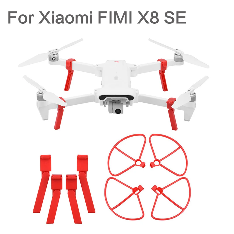 FIMI X8 SE повышающее защитное кольцо с подставкой износостойкое защитное посадочное Снаряжение Набор защитных аксессуаров для FIMI X8 SE