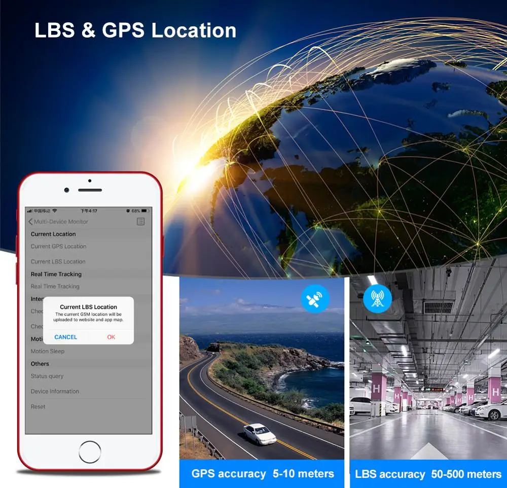 Prazata gps трекер автомобиля gps трекер Водонепроницаемый магнит gps локатор автомобиля долгое время ожидания SOS превышение скорости жизни PK TK905
