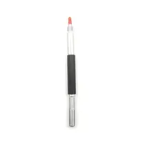Stylo à Clip à Double extrémité, pointe tranchante en acier au tungstène, céramique coque en verre métal Construction outils de marquage 136mm, livraison directe