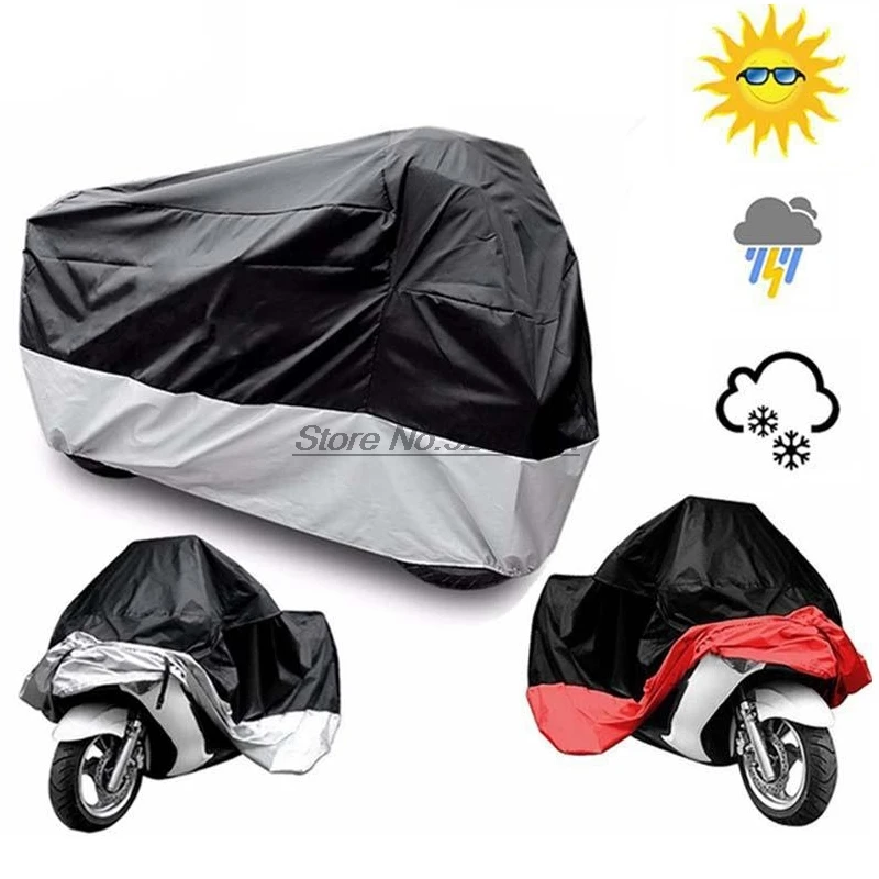L Motorcycle Rain Dust UV Cover For BMW R1200RT R1200GS K1200LT F800GS Red Black 