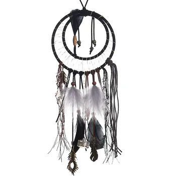 

Nordic Dream Catcher Ring Wind Chimes Outdoor Room Decoration Aesthetic Wind Chime Kid Decor Kinderzimmer Deko Girls Room BA60FL