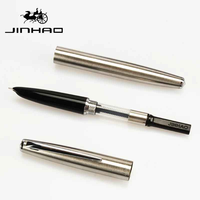 Financial tip Bent 0.8mm Extremely fine Fountain pen Stainless steel Classic body Jinhao 911 Stationery Office school supplies 3