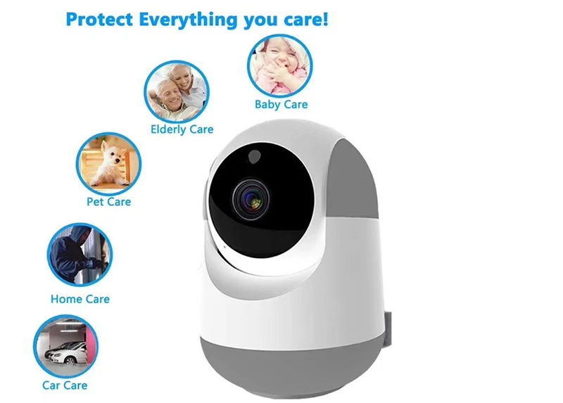 LEEKGOVISION Крытая Wi-Fi камера безопасности беспроводная камера видеонаблюдения CCTV система с HD видением 2 способа Intercomm Облачное хранилище