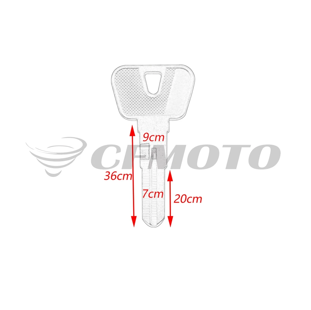 Мотоцикл без выреза двойной слот левый и правый ключ эмбрион подходит для Yamaha YZF XJR 1300 MT07 MT09 XJ6 TMax FZ8 FZ6 R1 R3 R6