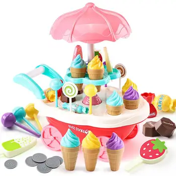 

Kids Girls Cartoon Cart Shape Play House Puzzle Toy