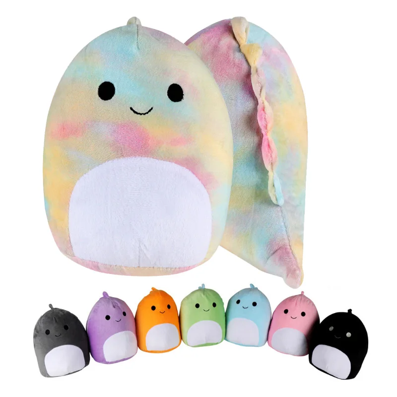 Kawaii Dinosaur Squish Pillow Plush Toy Animal Soft Dino Doll Buddy Stuffed Anime Cushion Valentine's Gift For Kids Girl | Игрушки и