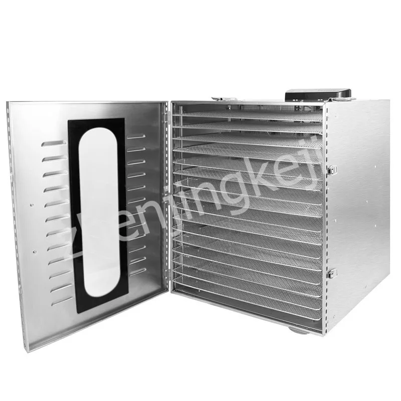 Commercial 15 Layers Fruit Food Dryer Machine Stainless Soluble Bean Food Drying Oven Vegetable Herbal Flower Dryer for Kitchen 3