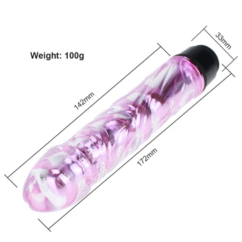 TPE Realistic Dildo Vibrators Sex Toys for Woman Magic Wand G-Spot Vagina Massager Penis Vibrator AV Stick Female Masturbator 2