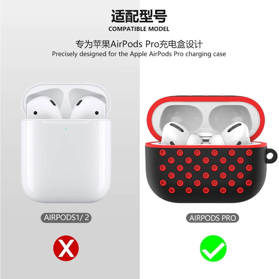 Чехол для Apple AirPods Pro Air Pods Pod Pro 3 чехол силиконовый мягкий 360 противоударный чехол для наушников для Airpod Pro защитный чехол s